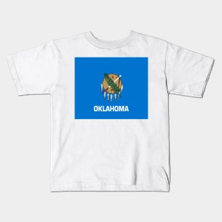 Flag Oklahoma, USA Kids T-Shirt